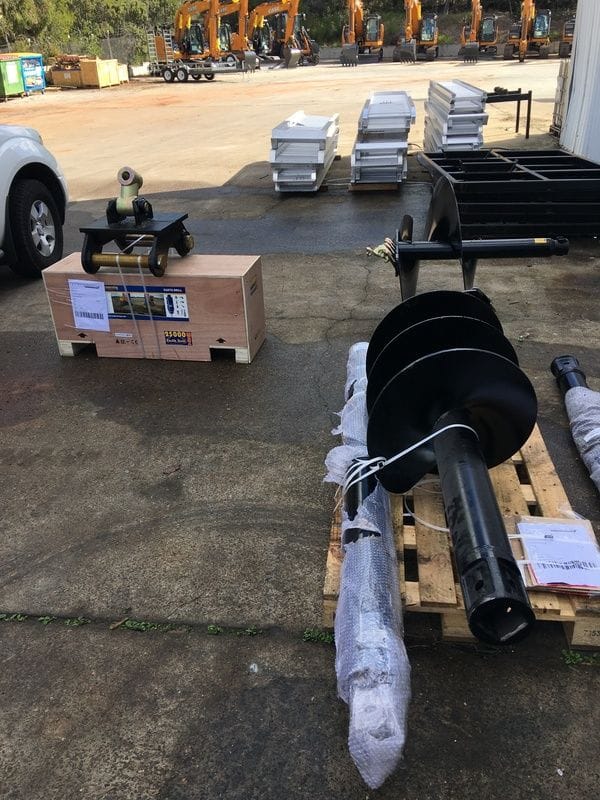 Another Auger Torque Attachment Delivered To A Happy Customer! Another Auger Torque Attachment Delivered To A Happy Customer!